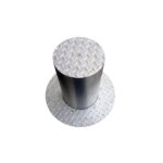 Stalp / bolard fix restrictionare acces auto Motorline MPIE5/400, inox - Image 3