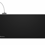 Mousepad Genesis Boron 500 XXL, iluminare RGB, material cauciuc + textil, dimensiuni 800x400x4 mm, negru