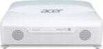 Videoproiector Acer L812, Laser UST 4K UHD (3,840 x 2,160) resolution with TI XPR, 8.3 megapixel on screen, 4.000 lumeni/ 3.200 lumeni Ecomode, 16:9/ 4:3, 2.000.000:1, dimensiune maxima imagine 150", distanta de proiectie 0.059m ~ 0.464m, boxe 2* 10W, Bluetooth Wireless Audio (V 4.2, BT Out) - Image 3