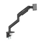 Brat monitor Serioux, tehnologie arc, compatiibilate ecran 17"-49", greutate maxima suportata (per ecran) 2~20kg ,VESA:75x75,100x100, interval inclinare +50°~-20°, interval pivotare +90°~-90°