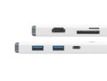 Docking Station Baseus Lite, card reader SD/microSD, alb - Image 2