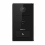 Post de exterior videointerfon ingropat IP Hikvision DS-KV6133-WME1/FL; WIFI; 1 x buton de apelare( pentru o singura familie- permite apelarea a mai multor monitoare de interior); camera video 2MP True WDR ( unghi vizualizare: Horizontal: 129° Vertical: 75°), vizualizare pe timp de noapte IR maxim 3