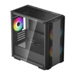 Carcasa DEEPCOOL CC360 ARGB, Mid Tower, Black - Image 3