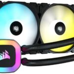Cooler Procesor CORSAIR iCUE H100 RGB NEGRU