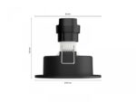 3 Spoturi LED incastrate Philips Hue Milliskin, Bluetooth, GU10 ,3x5W(50W), 1050 lm, lumina alba (2200-6500K), IP20, 9cm, Alb - Image 2