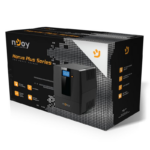 UPS nJoy Horus Plus 1000, 1000VA/600W, Afisaj LCD cu ecran tactil, 4 Prize Schuko cu Protectie, Repornire Automata, RJ11 protectie pentru linia de telefon/modem, Posibilitatea de monitorizare si control prin USB, LAN si internet, port de comunicare USB, rata de eficienta pana la 90% - Image 3