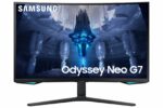 Monitor Samsung 32" LS32BG750NPXEN, Curvature: 1000R, Diagonal (inch): 32, Diagonal (cm): 81, Aspect ratio: 16:9, Panel: VA, Resolution: 3840x2160, Refresh Rate: 165Hz, Response time GtG: 1ms, Brightness (max): 350 cd/m², Contrast (static) : 1M:1, Viewing angle: 178°/178°, Color Gamut Type: 93% DCI