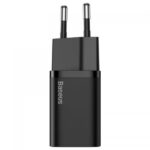 Incarcator retea Baseus Super Si, Quick Charge 30W, 1 x USB Type-C 5V/3A, negru - Image 2