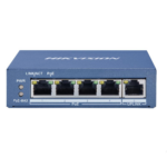 Switch Hikvison DS-3E0505P-E, 4-port, PoE
