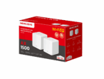 Mercusys Halo H60X(2-pack) Whole mesh Wi-Fi6 system, AX1500, Dual-band, Standarde wireless: IEEE 802.11ax/ac/n/a 5 GHz, IEEE 802.11n/b/g 2.4 GHz, Viteza wireless: 1201 Mbps on 5 GHz, 300 Mbps on 2.4 GHz, Dimensiuni:88 × 88 × 88 mm, Interfata: 3 x 10/100/1000LAN/WAN, Pachetul contine 1 x Halo H60XR - Image 4