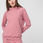 HANORAC COTON RAGLAN FEMEI PINK-M