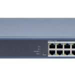 Switch PoE Hikvision DS-3E1518P-EI/M: 16 x gigabit PoE RJ45 ports, 1 × gigabit RJ45 port, 1 x gigabit fiber optical port, 16 porturi PoE maxim 30W, buget PoE 130W, tensiune alimentare 100~240 VAC, 50/60 Hz, Max. 2.5 A, dimensiuni: 440.0 mm × 220.8 mm × 44.0 mm, greutate: 2.7kg, montare