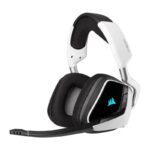 Casti Gaming Head-band CORSAIR VOID RGB ELITE Wireless, Fara Fir, Alb - Image 2