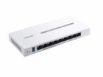 ASUS WIRED ROUTER 8 porturi POE EBG19P, Standarde wireless: Bluetooth® 3.0, Bluetooth® 3.2, IEEE 802.1p, IEEE 802.1q, IEEE 802.3, IEEE 802.3ab, IEEE 802.3i, IEEE 802.3u, IEEE 802.3x, IPv4, IPv6, 1 x antena interna Bluetooth, Procesor:  1.8GHz Dual-core ARMv8, Memorie: 256 MB Flash, 512 MB RAM - Image 4
