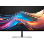 Monitor 27" HP Series 7 Pro 727pq, LED, IPS, QHD 2560x1440, 16:9, 4- sided borderless, 5 ms, 400 cd/m², 2000:1 static, 178°/178°, 3x USB Type-A 10Gbps/ 1x DP 1.4/1x DP 1.4 out / 1x HDMI 2.0/ 2x USB Type-C 10Gbps, Swivel: ±45°; Tilt: -5 to +20°; Pivot rotation: ±90°; Height