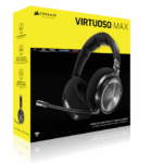 Casti Gaming Head-band CORSAIR VIRTUOSO MAX WIRELESS, Fara Fir, Noise-canceling, Gri