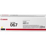 Toner Canon CRG067Y, Galben, capacitate 1250 pagini, pentru LBP-631 / LBP-631-cw / LBP-633 / LBP-633cdw / CRG-067Y / CRG067Y / MF-651 / MF- 651cw / MF-655 / MF-655cdw / MF-657 / MF-657cdw.