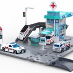 MACHETA DIE CAST, PARCARE, SCARA MASINUTA 1/64, DIMENSIUNE MASINUTA 7.5CM, DIMENSIUNE PARCARE 36 CM