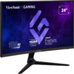 Monitor Consumer ViewSonic VX2418C, 24", 1920 x 1080 pixeli, Black, 2 ani Garantie - Image 13