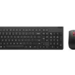 Lenovo Essential Wireless Combo Keyboard & Mouse Gen2 Black; Battery Life: Up to 15 months battery life for keyboard(may vary based on usage) Up to 18 months battery life for mouse (may vary based on usage); Mouse Sensor: Optical Sensor; Scrolling: 2-way scrolling (Up, Down); Packed Dimensions (L x