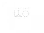 Pendul LED Philips Hue Cher, Bluetooth, 24W (204W), 2900 lm, luminaalba(2200-6500K), IP20, 47.5cm, Alb, Intrerupator cu variator inc lus - Image 3