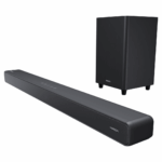 SOUNDBAR HORIZON HAV-S5950W / System 2.1 / Max Audio Power 160W (40W x2 + 80W) / Digital Optical / AUX (3.5mm) / HDMI-ARC (CEC) / BT 5.4 / USB Playback / DOT-Matrix Display / Remote + Button Keys / Impedance: 6Ω x2 + 4Ω / Signal to Noise Ratio (SNR): - Image 4