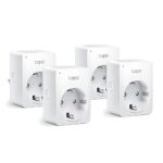 TP-Link MINI SMART WI-FI SOCKET TAPO P110(4-PACK), Protocol: IEEE 802.11b/g/n, Bluetooth 4.2 (doar pentru onboarding), 2.4 GHz, Cerințe de sistem: Android 4.4 sau o versiune mai recentă, iOS 9.0 sau o versiune mai recentă, Cerinte de alimentare: AC 220-240 V~50/60 Hz 10 A.
