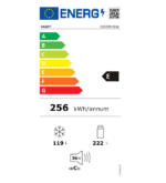 Combina frigorifica Candy CCE3T618EW, 341 litri, Clasa energetica E, Alb - Image 6