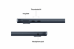 MacBook Air 15.3" Retina/Apple M4 (CPU 10-core, GPU 10-core, Neural Engine16-core)/16GB/256GB - Midnight - INT KB (2025) - Image 3