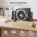 Boxe Stereo Tytan 2.1 Speaker Set - black - Image 5