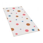 Covor printat, BUBBLE 70x140 cm, lavabil cu spate antialunecare, inaltime fir 3mm - Image 3