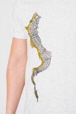 TRICOU CASUAL DRACON BARBATI LIGHT GRAY-S - Image 6