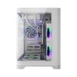 Carcasa 1st PLAYER UV5, RGB, Cube Tower, White - Image 4