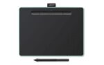 Tableta grafica Intuos M Black, cu Bluetooth, dimensiune 264x200x8.8mm, suprafata activa 216x135mm, rezolutie 2540 lpi, nivele de presiune 4096, fara multi touch, compatibilitate Windows 7, macOS X 10.11, Android 6, Chrome OS 87 sau variante mai noi