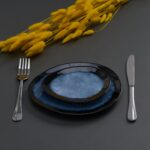 SET 4  FARFURII OVALE CERAMICA 21 CM, SERENITY, ART OF DINING BY HEINNER - Image 6