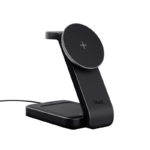 Stand de incarcare 3-in-1 Trust Viro, putere intrare 20W, interfata USB- C, compatibil cu produsele din brandul Apple: iPhone (12 si modele mai noi), Airpods si Apple Watch, negru