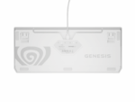 Tastatura gaming mecanica wireless Genesis Thor 230 TKL, iluminare RGB, 87 taste, 11 butoane multimedia, alb - Image 5