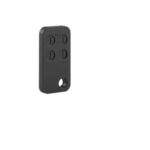 Telecomanda cu 4 butoane Venitem VELA 2.0B, Rolling code, frecventa 433,92 MHz, culoare gri inchis, dimensiuni 70x35x9 mm, greutate 19g ( compatibilitate cu receptorul Vela RX 12-24, nu este inclus)
