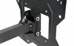 Suport de perete Akai cu inclinatie +3/-10°, diagonala display 23"-43", VESA min. 100x100, VESA max. 200x200, suporta pana la 30kg, distanta fata de perete MAX 378mm, negru - Image 6