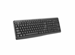 Tastatură wireless 2.4G SRXK-SKB706W, Tastatură: cu rând independent de taste multimedia, Mod Wireless: 2.4G, Număr taste: 104 + 9 taste rapide, Material: ABS, Culoare: Negru, Chipset: Huntersun, Tip interfață: USB,  Dimensiune: 442*152*25mm ; 440g, Baterie: 1*AAA (nu este inclusă) - Image 2