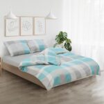 Set de pat king size bumbac,92gsm,Square - Image 3