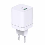 INCARCATOR SERIOUX 45W USB-C & USB-A de perete, USB-C: 5V/3A, 9V/3A, 12V/3A, 15V/3A, 20V/2,25A (45W) PPS: 3,3-11V/4,05A (45W), USB-A: 5V/3A, 9V/2A, 12V/1,5A (18W) USB-C+USB-A: 30W+12W=42W max.