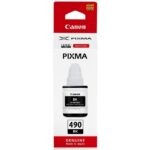 Cartus cerneala Canon GI-490 BK, pigment black, capacitate 135ml, pentru echipamente CISS G1400 / G2400 / G3400 / G4400 / G1411 / G2411 / G3411 / G4411.
