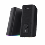 Boxe Trust GXT 612 Cetic, putere maxim iesire 18W, frecventa de raspuns 20 Hz - 20.000 Hz, impendanta 10000 Ohm, negru