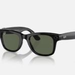 RayBan Meta Wayfarer Shiny BLACK/GREEN