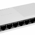 Switch 8 porturi Gigabit Hikvision DS-3E0508D-O, Unmanaged, 8 Gigabit RJ45 ports, Plug & play, Support ADI/ADIX, Standard: IEEE 802.3, IEEE 802.3u, IEEE 802.3x, IEEE 802.3ab; desktop plastic switch, dimensiuni: 124.00 mm × 25.00 mm × 61.00 mm, greutate: 0.093 kg