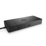 Dell Docking Station WD19S 130W, Docking Interface USB-C, Ports & Slots: 1x USB-C 3.1 Gen 2, 1x USB-A 3.1 Gen 1 with PowerShare, 2x DisplayPort 1.4, 1x HDMI 2.0b, 1x USB-C Multifunction DisplayPort, 2x USB-A 3.1 Gen 1 , 1x Gigabit Ethernet, Dimensions (WxDxH): 20.5 cm x 9 cm x