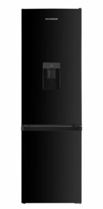 Combina frigorifica HEINNER HC-HM260BKWDF+, 260 l, Clasa: F, Dozator apa, Negru
