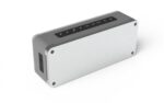Boxa activa Akai Retro, bluetooth, putere totala 10 W, frecventa 15Hz~ 15Kh , acumulator 2000 mAh, autonomie 10 Ore, IPX4 rezistent la apa, reflector mare din ABS cu bas la 360 de grade în toate direcțiile, gri - Image 3