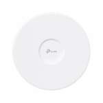 "Omada  BE9300 Ceiling Mount Tri-Band Wi-Fi 7 Access Point PORT: 1×10G RJ45 Port SPEED:574Mbps at  2.4 GHz + 2880 Mbps at 5 GHz+ 5760 Mbps at 6 GHz FEATURE: 802.3bt POE++ and 12V DC (Power Adapter is not included), 4×Internal Antennas, MU-MIMO, 320MHz Supported, Seamless Roaming, Band Steering